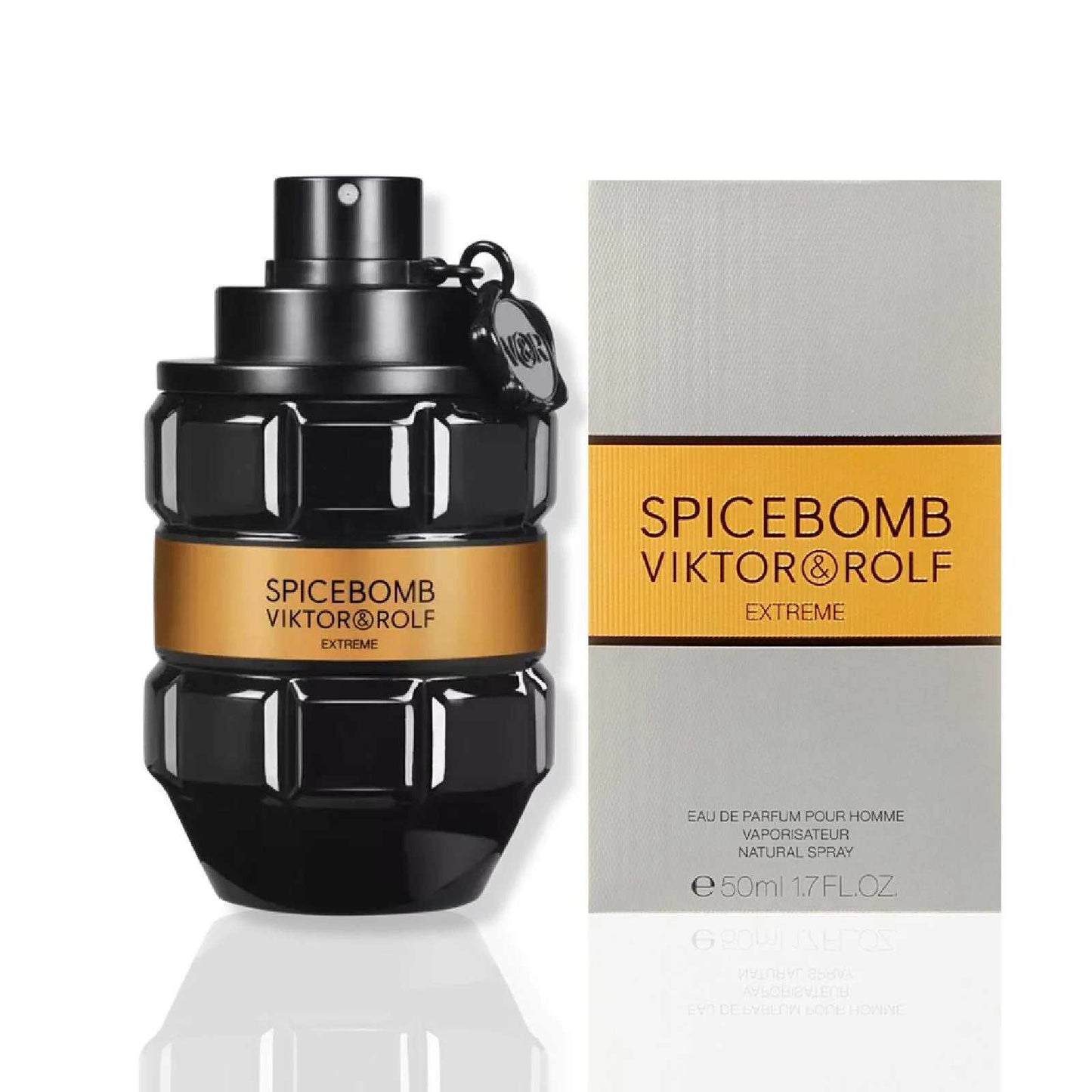 Spice Bomb Extreme Eau De Parfum for Men - 1.7 Oz New