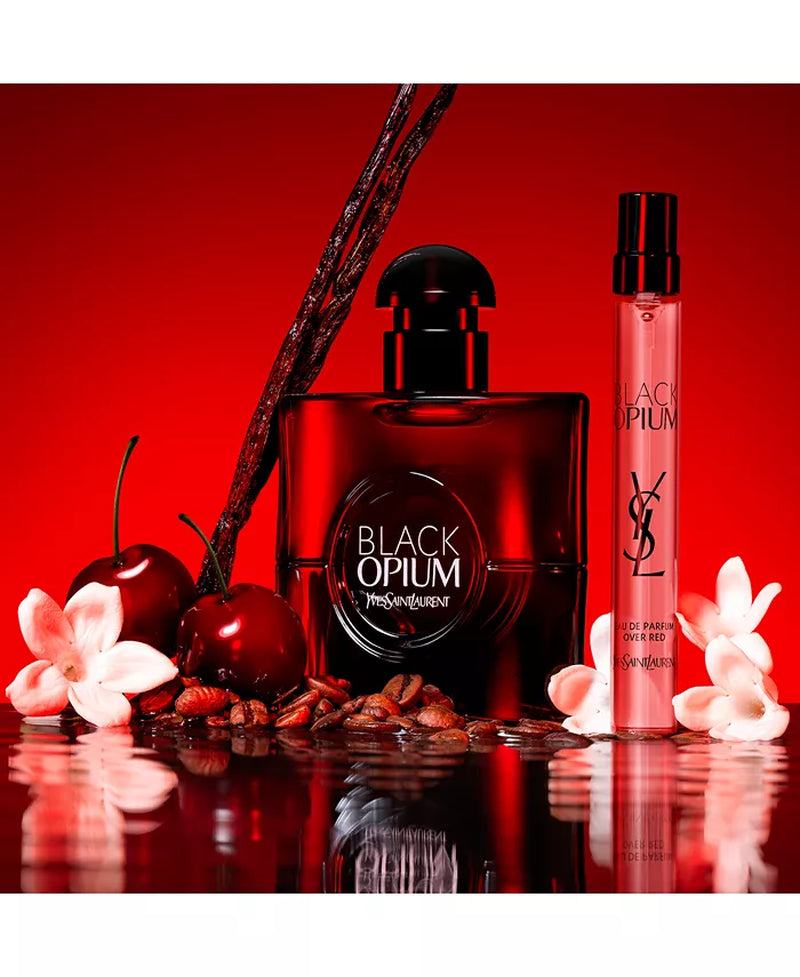Black Opium Eau De Parfum - Red Spray, 3 Oz Sensual Scent