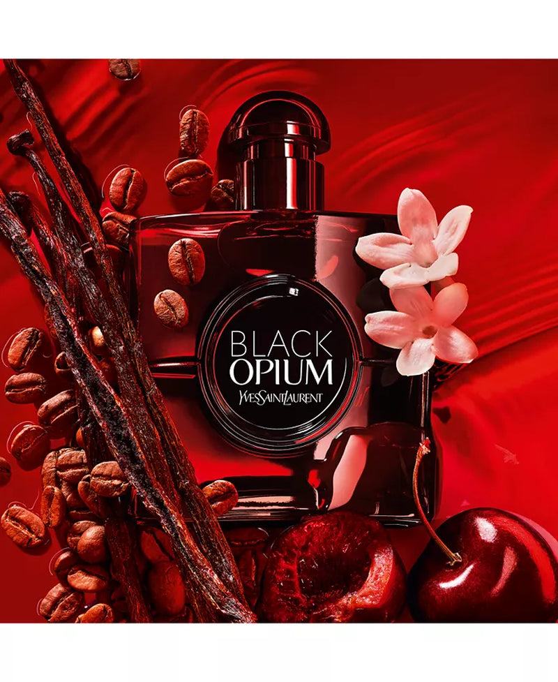 Black Opium Eau De Parfum - Red Spray, 3 Oz Sensual Scent