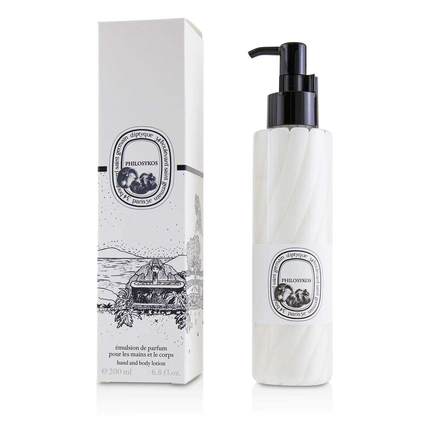 Philosykos Hand and Body Lotion - Nourishing 6.8 Oz Moisturizer