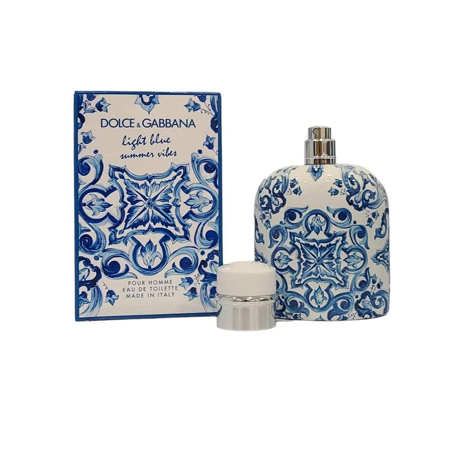 Light Blue Summer Vibes by , 4.2 Oz EDT Spray for Men