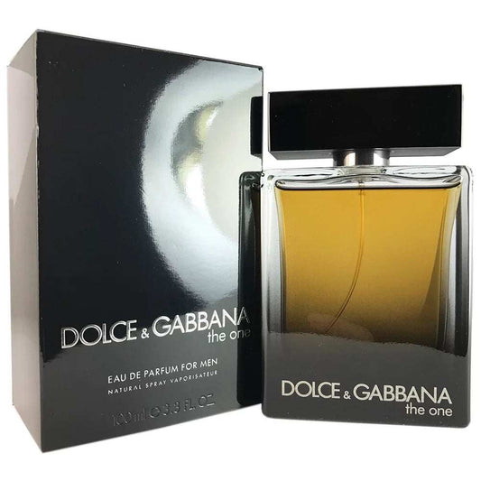 The One Eau De Parfum by Dolce & Gabbana, 3.3 Oz bottle for men.